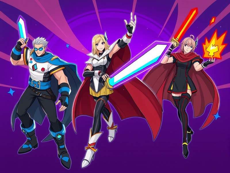 Blaster Hero character classes